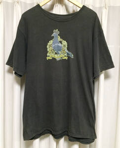 ■レア ZOO YORK ズーヨーク T-shirts　PEGEON 鳩 シャツ　黒 L ■