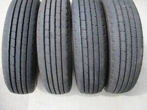 送料込み 　１７５／７５Ｒ１５　１０３／１０２Ｎ　２０２１年製　粒付き　ブリジストン　Ｒ２０２　４本　ライトトラック　ダンプ