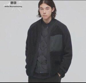 【ユニクロ×ホワイトマウンテニアリング】フリースオーバーサイズジャケット　美品UNIQLO×WHITEMOUNTAINEERING 