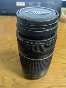 Canon（キヤノン）EF75-300mm F4-5.6 Ⅲ USM 中古美品で返品保証付きです。
