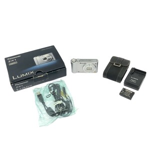 【訳あり動作品】Panasonic LUMIX DMC-ZX1 シルバー 1210万画素 光学8倍ズーム 液晶2.7型 デジカメ 箱 充電器 バッテリー付き C4668