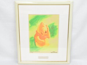 ○ ディズニー Walt Disney アーティリュージョン くまのプーさん Winnie the POOH シルクスクリーン 絵画 アート シリアル 170 / 999