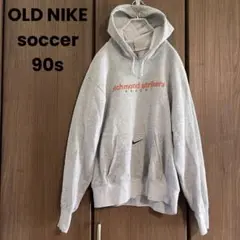 OLD NIKE soccer オールドNIKE フーディ パーカー 90s