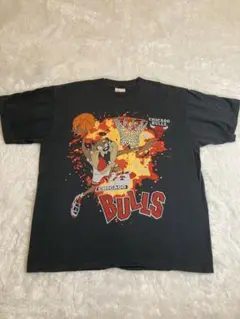 ルーニーテューンズ　シカゴブルズ　NBA バスケットボール　Tシャツ　XL