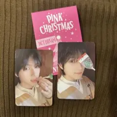 nctdream チソン　jisun トレカ　pink クリスマス