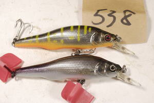 メガバス　MEGABASS　X-80　トリックダーター　２個　セット　５３８