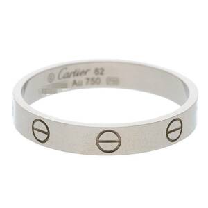 カルティエ Cartier LOVE RING ラブリング サイズ:21号 K18WGリング 中古 SS13