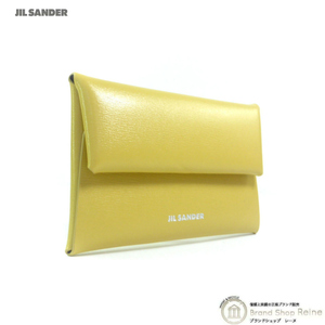 ジルサンダー （JIL SANDER） ロゴ コインパース コインケース 小銭入れ J07UI0013 ペールイエロー（新品）