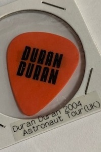 デュラン・デュラン Duran Duran ギター ピック 送料無料 astronaut tour 2004 ジョン・テイラー サイモン・ル・ボン ニック・ローズ