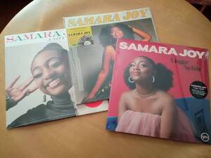 3枚まとめて【アナログLP】Samara Joy「A Joyful Holiday」「Linger Awhile」「Samara Joy＜Multicolor Splatter Vinyl＞」