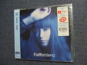 CD＋DVD★miwa/ Faith ミワ★送料100円★8枚同梱OK　　　　み