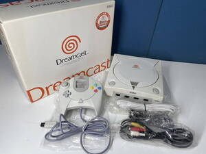  1-125/2-80 ★SEGA セガ Dreamcast ドリームキャスト セット / 本体 コントローラー ケーブル 箱付き / DC ドリキャス ゲーム機