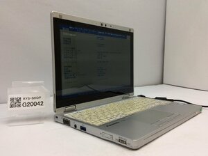 ジャンク/ Panasonic CF-RZ6RFRVS Intel Core i5-7Y57 メモリ8.19GB SSD256.06GB 【G20042】