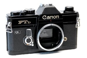 Canon キャノン 人気の高級一眼レフカメラ FTb（黒）ボディ 希少な作動品（腐食なし）