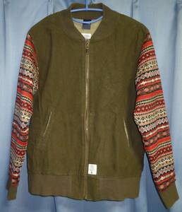 APPLEBUM　Native Fleece 袖 ジャケット　M