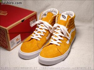 管MS157★新品/30cm★バンズ スケートハイ SK8-HI GOLDEN YEL イエロー系 VN0A4BVTF3X★ピッグスエード