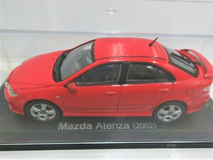 ☆アシェット 国産名車コレクション 1/43☆ Mazda Atenza (2002) マツダ アテンザ hachette ミニカー 中古/USED