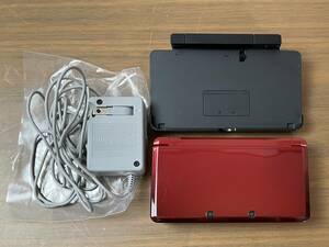 ニンテンドー 3DS 本体 初期化済み メタリックレッド