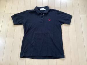 FRED PERRY レディース　黒　サイズL