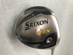 【中古品】SRIXON スリクソン　ゴルフドライバー　Z-TX 9.5　シャフト：Miyazaki　KUSALA　FLEX:CODE 5544（管理番号：049111）