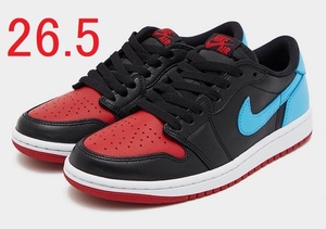 Nike Wmns Air Jordan 1 Retro Low OG NC to Chicago 26.5㎝ US9.5 新品 未使用 AJ1 レトロ ロー ノースカロライナ to シカゴ CZ0775-046