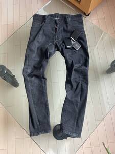 美USDE！DSQUARED2 ブラックTIDY BIKER JEAN【48】ディースクエアード