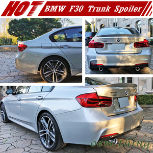 *在庫有即発送* 2012-2018 BMW 3シリーズ F30 F80/M3 セダン エアロ 未塗装の素地 リアスポイラー トランクスポイラー P2 TYPE ABSの材質