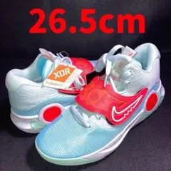 KD TREY 5 X 水色 ライトブルー 白 ホワイト レッド 26.5cm