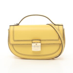 フルラ CLUB 2 MINI クラブ ミニ ブランドオフ Furla レザー ハンドバッグ レザー レディース