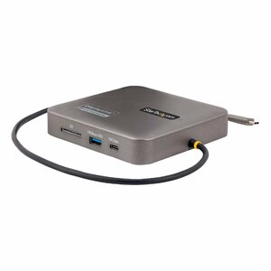 Type C ドッキングステーション StarTech マルチポートアダプターUSB-C4K60Hz HDMI 2画面 TypeC変換 多機能ハブ 100W USB PDパススルー