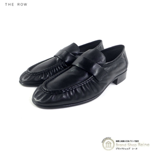 ザ・ロウ （The Row） Soft Loafer ナッパレザー ローファー ＃37 シューズ 靴 F1280 ブラック（新品）