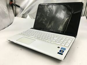 SONY/ノート/HDD 750GB/第3世代Core i7/メモリ4GB/4GB/WEBカメラ有/OS無-240517000989611