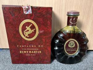 【BEF 0614.1-3】1円～ REMY MARTIN レミーマルタン XO ファインシャンパーニュ CENTAURE 700ml 古酒 コニャック 未開栓 現状品