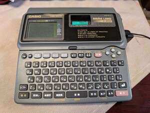 CASIO カシオ ネームランド　KL-8500　中古