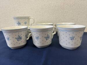 ノリタケ バーサトーン カップ＆ソーサー Noritake Versatone ６客 セット 食器 日本 JAPAN 花