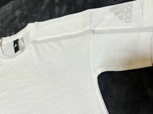 adidas☆アディダス☆レディース☆Lサイズ☆ホワイト ☆半袖 Tシャツ 