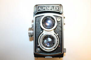  Alpenflex Hachiyo Alpo 7.5cm F3.5 二眼カメラ