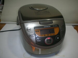 ☆ HITACHI 極上炊き 鉄入り厚釜 IHジャー炊飯器 RZ-JS10J-S(中古品)奈良からTA2403