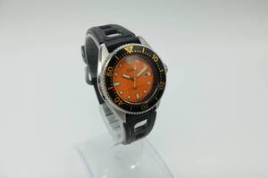 【不動品】セイコー SEIKO 2625-0010 クォーツ Y042 orange レディース ウォッチ