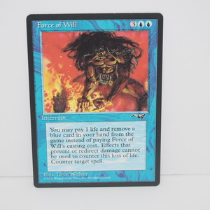 【プレイ用】 MAGIC The Gathering MTG Force of Will アライアンス カード ∴WU2750