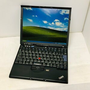 【中古】lenovo ThinkPad X61 7673 Windows XP Pro搭載