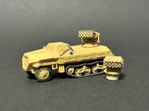 SMV 1/144 Sd.Kfz.4/1 パンツァーヴェルファー 42式15cmロケット自走砲【同梱可】ワールドタンクミュージアム マイクロアーマー 自作Ver