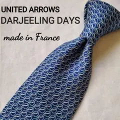 DARJEELING DAYS (UNITED ARROWS)　ブルー　ネクタイ