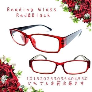 ＋3.5 2本組　老眼鏡　Red&Black 即出荷　ザ老眼鏡　＋1.0 ＋1.5 ＋2.0 ＋2.5 ＋3.0＋3.5 ＋4.0 ＋5.0