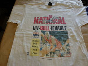 1991年　The National誌　JORDAN特集プリントTシャツ　表記サイズXL　米国製