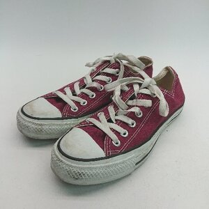 ◇ CONVERSE コンバース オールスター 1C030 ローカット スニーカー サイズ24 パープル レディース E