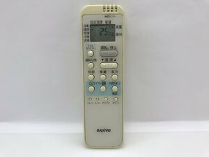 SANYO　エアコンリモコン　RCS-AX2　中古品C-8971