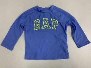 ■GAP■水着■新品■120cm■むらさき■ラッシュガード■GAPロゴ■学校■水泳■スイミング■紫外線対策■UVカット■UPF40＋■アウトレット