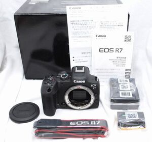 【超美品・メーカー保証書 付属品完備】Canon キヤノン EOS R7