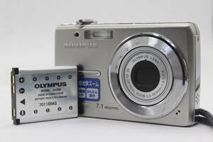 【返品保証】 オリンパス Olympus FE-230 AF 3x バッテリー付き コンパクトデジタルカメラ s7596